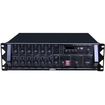 MP812 120W 6 Zones Integrated Mixer Amplifier With USB And Bluetooth